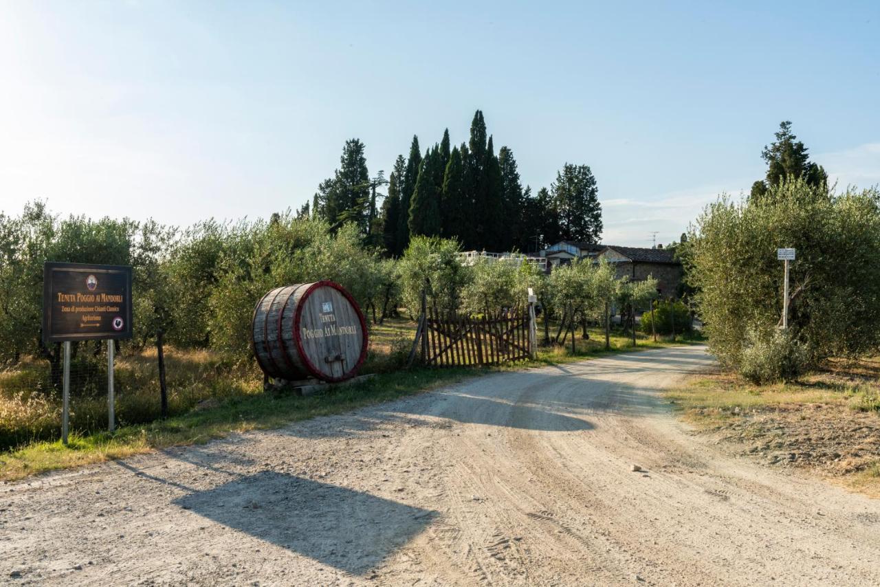 Tenuta Poggio Ai Mandorli Greve in Chianti Exterior foto